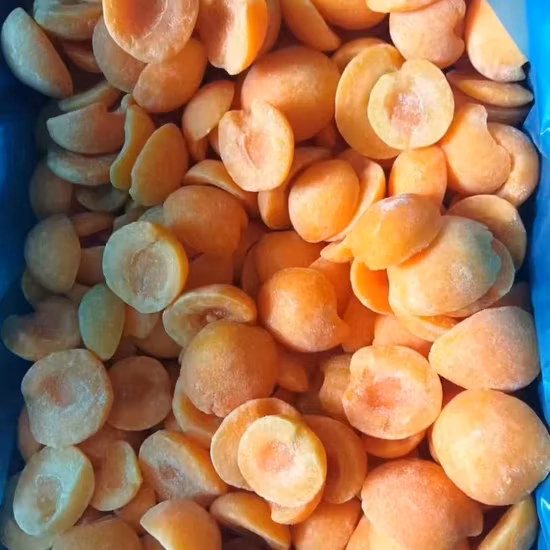 Wholesale Bulk IQF Fruits Frozen Apricot Halve for Exporting From China Supplier